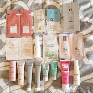 Lot of 19 Haircare Minis & Samples Shampoo Conditioner Styling